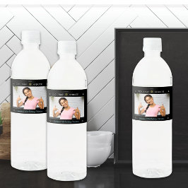 スナップショット誕生日の写真 ペットボトルラベル