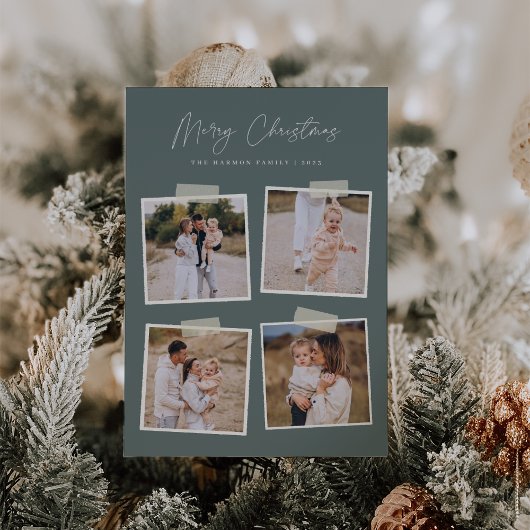 スナップショット | Merry Christmas 4写真 シーズンカード