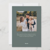 スナップショット | Merry Christmas 5写真 シーズンカード (裏面)