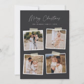 スナップショット | Merry Christmas 5写真 シーズンカード (正面)