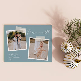 スナップショット | Peace on Earth 2フォトホリデーカード シーズンカード