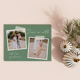 スナップショット | Peace on Earth 2フォトホリデーカード シーズンカード