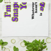 スナップドラゴンの年 キッチンタオル (折り畳み)