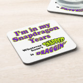 スナップドラゴンの年 コースター (左側)