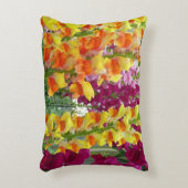 スナップドラゴンカラフルフローラ アクセントクッション (正面(垂直))