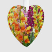 スナップドラゴンカラフルフローラ オーナメント (正面)