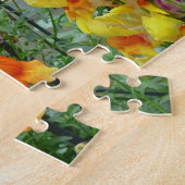 スナップドラゴンカラフルフローラ ジグソーパズル (側面)