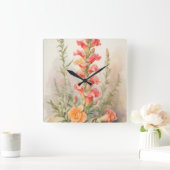 スナップドラゴンスプレンダー スクエア壁時計 (ホーム)