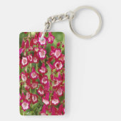 スナップドラゴンフラワーズキーチェーン キーホルダー (裏面)