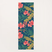 スナップドラゴンレインボーカラフルパタパーソナライズされたーン ヨガマット (裏面)