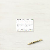 スナップドールホリデーギフトラッピングポストITラベル ポストイット (デスク上)