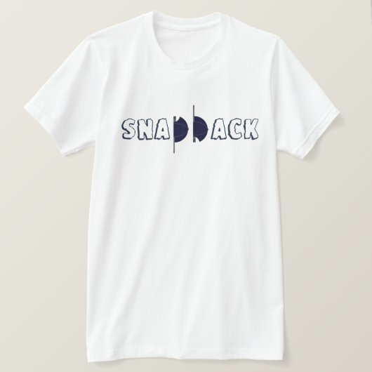 スナップバックTシャツ Tシャツ (デザイン正面)