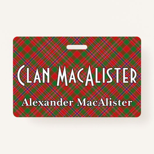 スナップピージャンマカリスタータータンチェック バッジ (正面)