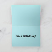 スナップピー誕生日クロコダイルカード カード (内部)