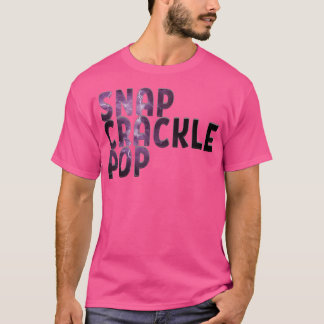 スナップポップ・アートの音 Tシャツ