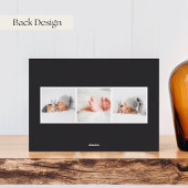 スナップモダンショット |ホイル誕生のお知らせ 箔招待状