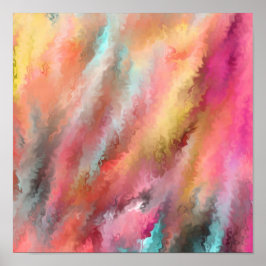 スナップ抽象芸術アート ポスター