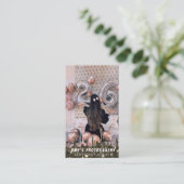 スナップ特殊モーメント誕生日写真 名刺 (スタンド正面)