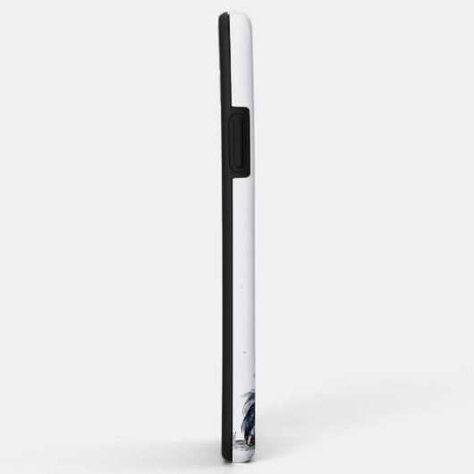 スナップ簡単に人狼ハロウィーンモンスターデザイン Case-Mate iPhoneケース (裏面/右)