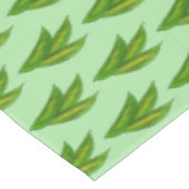 スナップ雪エンドウ豆ピーポッドグリーンガーデンベジタブルベジューグ テーブルクロス (アングル)