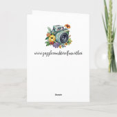 スナップ |あなたの誕生日! カード (裏面)