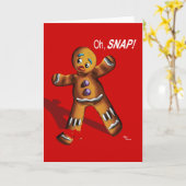 スナップ！カード（赤） カード (黄色い花)