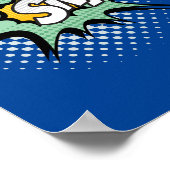 スナップ!動的アーポップ・アートのト漫画操作 ポスター (角)