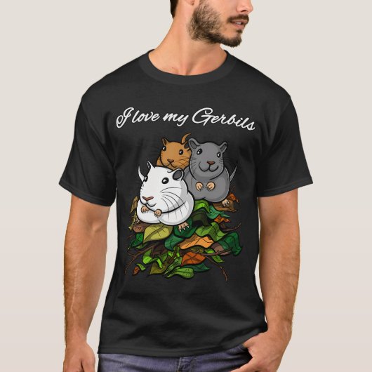 スナネズミ大好き Tシャツ (正面)