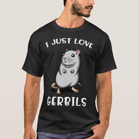 スナネズミ大好き Tシャツ (正面)