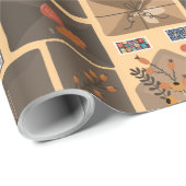 スナルメールのパターン ラッピングペーパー (ロールコーナー)