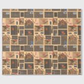 スナルメールのパターン ラッピングペーパー (フラット)