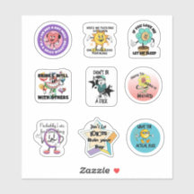 スナーキーおもしろいビニールのシール