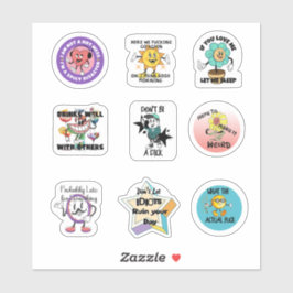 スナーキーおもしろいビニールのシール シール