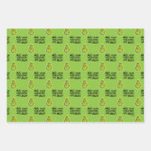 スナーキーグインチ |あなたのセーターは全て醜い ラッピングペーパーシート (正面)