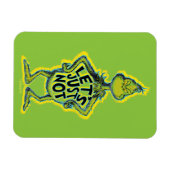 スナーキーグインチ |おもしろい引用文 マグネット (横)