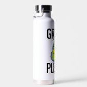 スナーキーグインチ |グライおもしろいンチ引用文 ウォーターボトル (右面)