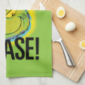 スナーキーグインチ |グライおもしろいンチ引用文 キッチンタオル (四つ折り)