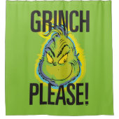 スナーキーグインチ |グライおもしろいンチ シャワーカーテン (正面)