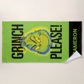 スナーキーグインチ |グライおもしろいンチ ビーチタオル (正面)