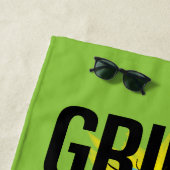 スナーキーグインチ |グライおもしろいンチ ビーチタオル (インサイチュ)