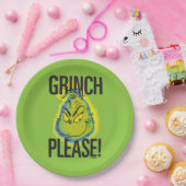 スナーキーグインチ |グライおもしろいンチ ペーパープレート (パーティー)