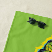 スナーキーグインチ |私おもしろいは私の犬とだけ話している ビーチタオル (インサイチュ)