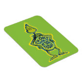 スナーキーグインチ |私おもしろいは私の犬Tとだけ話している マグネット (右側)