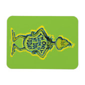 スナーキーグインチ |私おもしろいは私の犬Tとだけ話している マグネット (横)