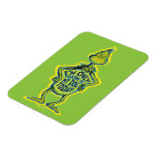 スナーキーグインチ |私おもしろいは私の犬Tとだけ話している マグネット (左側)