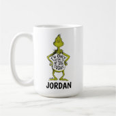 スナーキーグインチ | 私は私の犬のとしか話していカスタムない コーヒーマグカップ (左)