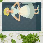 スナーキーバキュームチョアモットキッシュハウスワイフ キッチンタオル (折り畳み)