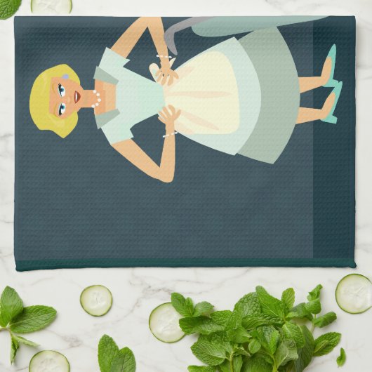 スナーキーバキュームチョアモットキッシュハウスワイフ キッチンタオル (折り畳み)