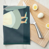 スナーキーバキュームチョアモットキッシュハウスワイフ キッチンタオル (四つ折り)