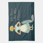 スナーキーバキュームチョアモットキッシュハウスワイフ キッチンタオル (縦)